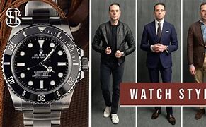 Image result for Men Wearing Rolex Watches