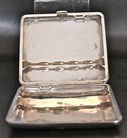 Image result for Japanese Silver Cigarette Case