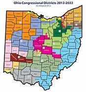 Image result for Ohio Us Congressional District Map