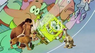 Image result for Spongebob and Sid the Sloth