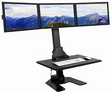 Image result for Triple Monitor Stand