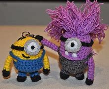 Image result for Crochet Minion Square