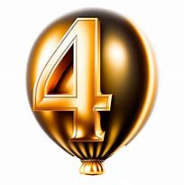 Image result for Number 4 Balloon