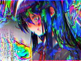 Image result for Aesthetic Anime Glitch