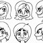 Image result for Funny Face Line Drawing