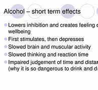 Image result for Short-Term Effects On Alcohol