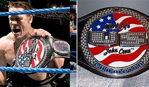Image result for John Cena Champion Belt Blue Orange