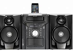 Image result for Sharp Stereo System with Turntable