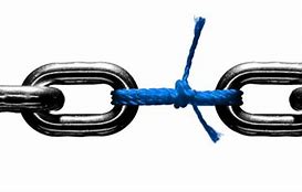 Image result for Broken Chain with Mended Link