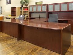 Image result for Cherry Wood Office Desk