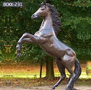 Image result for Horse Garden Statues