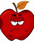 Image result for Awkward Face Apple Cartoon