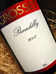 Image result for Grosset Chardonnay Piccadilly