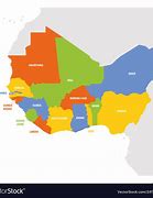Image result for Editable Map of West Africa