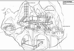 Image result for Batman Bvs Batcave Blueprints