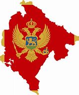 Image result for Serbia and Montenegro Flag On Map