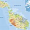 Image result for Detailed Map of Malta