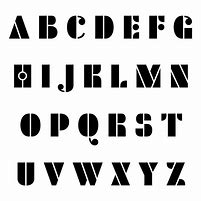 Image result for Fancy Letter Stencils