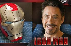 Image result for Mk5 Iron Man Helmet for Kids