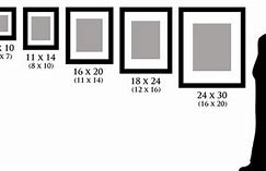 Image result for Photo Mat Sizes