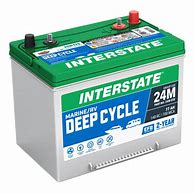 Image result for interstate deep cycle marine battery