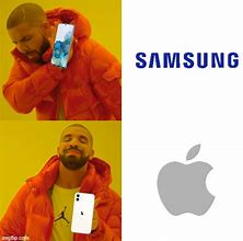 Image result for Apple vs Samsung Meme