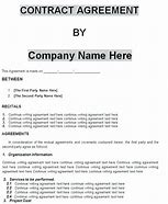 Image result for Management Contract Example