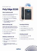 Image result for Poly Edge E220 Factory Reset Button
