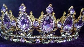 Image result for Queen Tiara Crown Purple