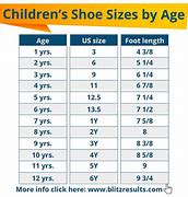 Image result for US Youth Shoe Size Chart