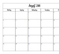 Image result for Printable Calendar Weekdays Only