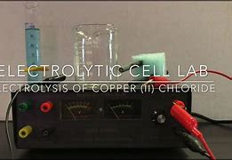 Image result for Electrolytic Cell Testing