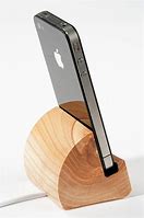 Image result for Woodworking iPhone Stand