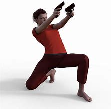 Image result for Kneeling Action Poses