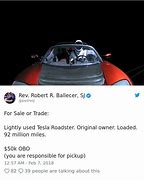 Image result for Car in Space Elon Musk Meme