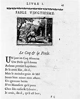 Image result for Le Coq Et La Perle