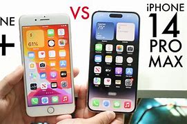 Image result for iPhone 14 Prpo Max vs iPhone 8 Plus