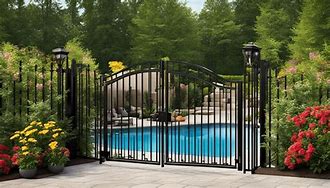 Image result for Magna Latch Pool Gate Lock