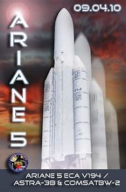 Image result for Ariane 5 Poster Art