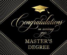 Image result for Masters Degree Graduation