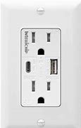 Image result for Wall Outlet with USB Charger