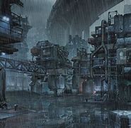 Image result for Cyberpunk Rain