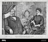 Image result for Grover Cleveland and Wife