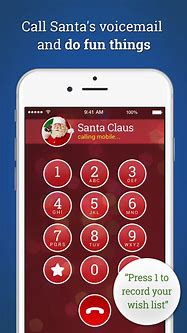 Image result for Calling Santa App