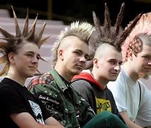 Image result for Punk Rock Hair Clip Art