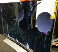 Image result for Broken Television Screen