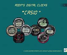 Image result for Casio Digital Clock