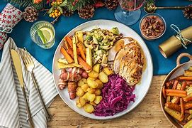 Image result for Traditional Christmas Dinner Buffet