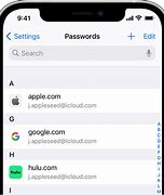 Image result for Saved Passwords On iPhone