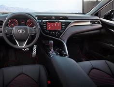 Image result for Grey XSE Canry Toyota Red Interior